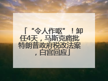 “令人作呕”！卸任4天，马斯克痛批特朗普政府税改法案，白宫回应
