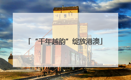 “千年越韵”绽放港澳