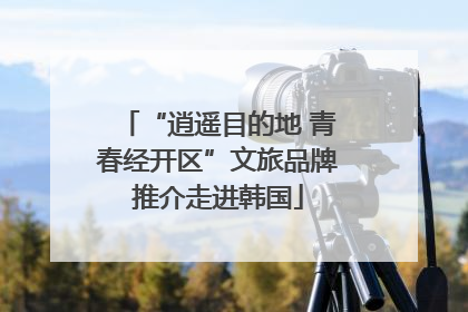 “逍遥目的地 青春经开区”文旅品牌推介走进韩国
