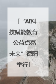 “AI科技赋能教育 公益点亮未来”德阳举行