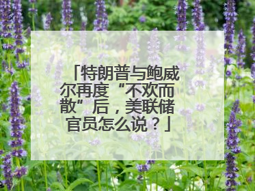 特朗普与鲍威尔再度“不欢而散”后，美联储官员怎么说？