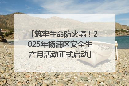 筑牢生命防火墙！2025年杨浦区安全生产月活动正式启动