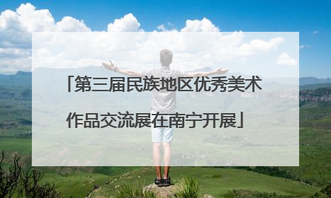 第三届民族地区优秀美术作品交流展在南宁开展