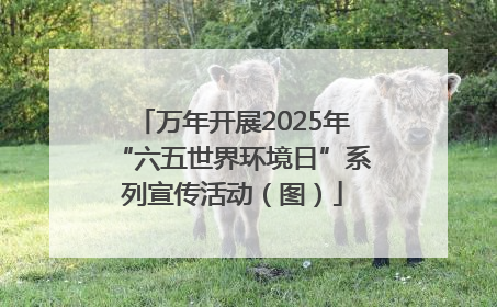 万年开展2025年“六五世界环境日”系列宣传活动（图）