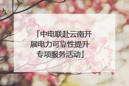中电联赴云南开展电力可靠性提升专项服务活动