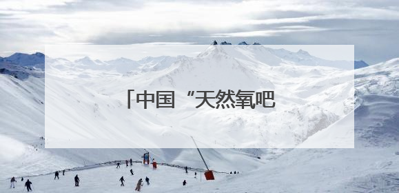 中国“天然氧吧”的生态密码