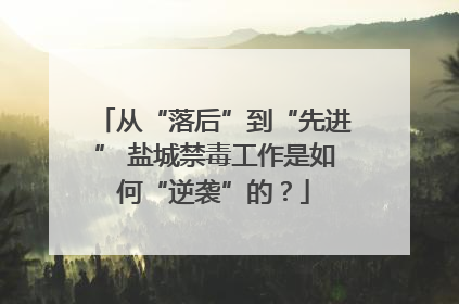 从“落后”到“先进” 盐城禁毒工作是如何“逆袭”的？