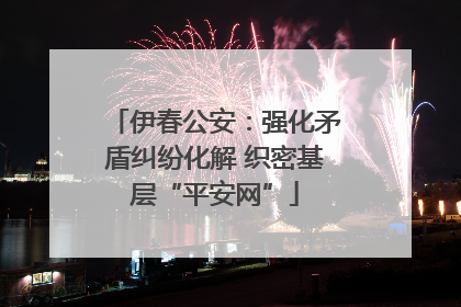 伊春公安：强化矛盾纠纷化解 织密基层“平安网”