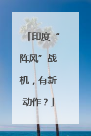 印度“阵风”战机，有新动作？