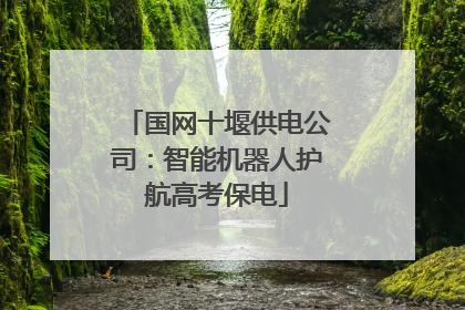 国网十堰供电公司：智能机器人护航高考保电