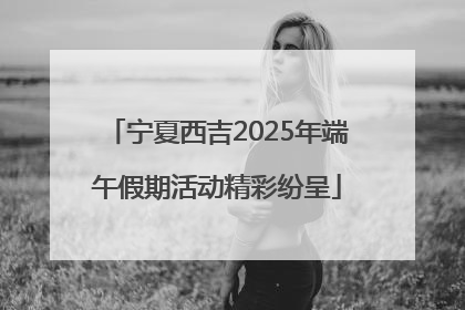 宁夏西吉2025年端午假期活动精彩纷呈