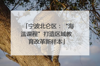 宁波北仑区：“海濡课程”打造区域教育改革新样本