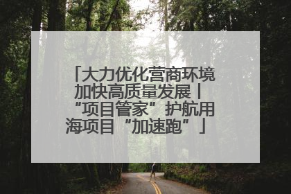大力优化营商环境 加快高质量发展丨“项目管家”护航用海项目“加速跑”