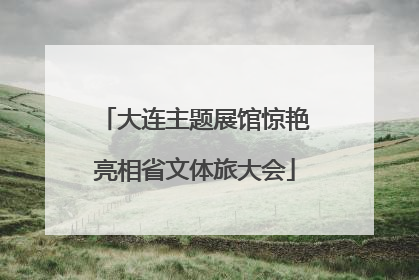 大连主题展馆惊艳亮相省文体旅大会