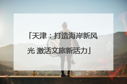 天津：打造海岸新风光 激活文旅新活力
