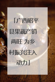 广西昭平县果蔬产销两旺 为乡村振兴注入动力
