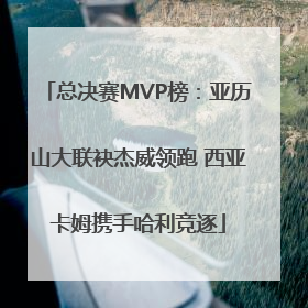 总决赛MVP榜：亚历山大联袂杰威领跑 西亚卡姆携手哈利竞逐