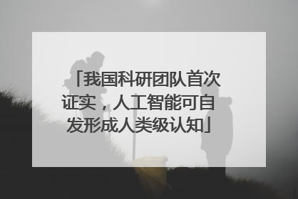 我国科研团队首次证实，人工智能可自发形成人类级认知