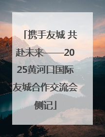 携手友城 共赴未来——2025黄河口国际友城合作交流会侧记