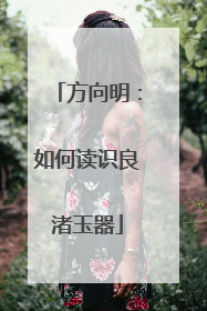 方向明：如何读识良渚玉器