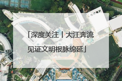 深度关注丨大江奔流见证文明根脉绵延