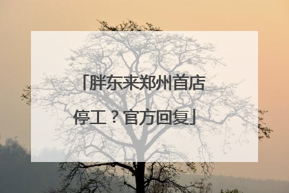 胖东来郑州首店停工？官方回复