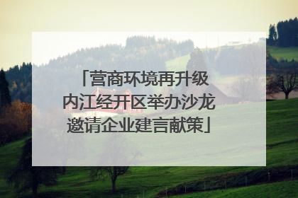 营商环境再升级 内江经开区举办沙龙邀请企业建言献策