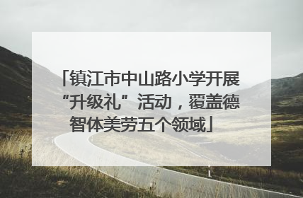 镇江市中山路小学开展“升级礼”活动，覆盖德智体美劳五个领域